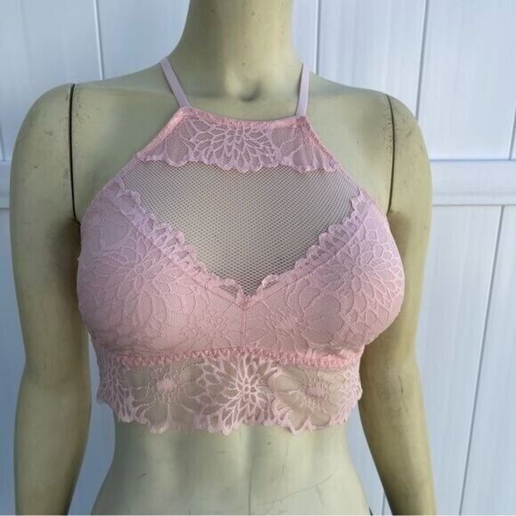 Victoria's Secret Other - Victoria Secret Pink Lace Bralette in light Pink Size S